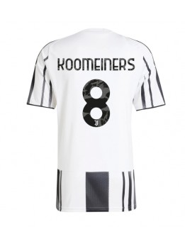 Juventus Teun Koopmeiners #8 Replika Hemmakläder 2025-26 Kortärmad